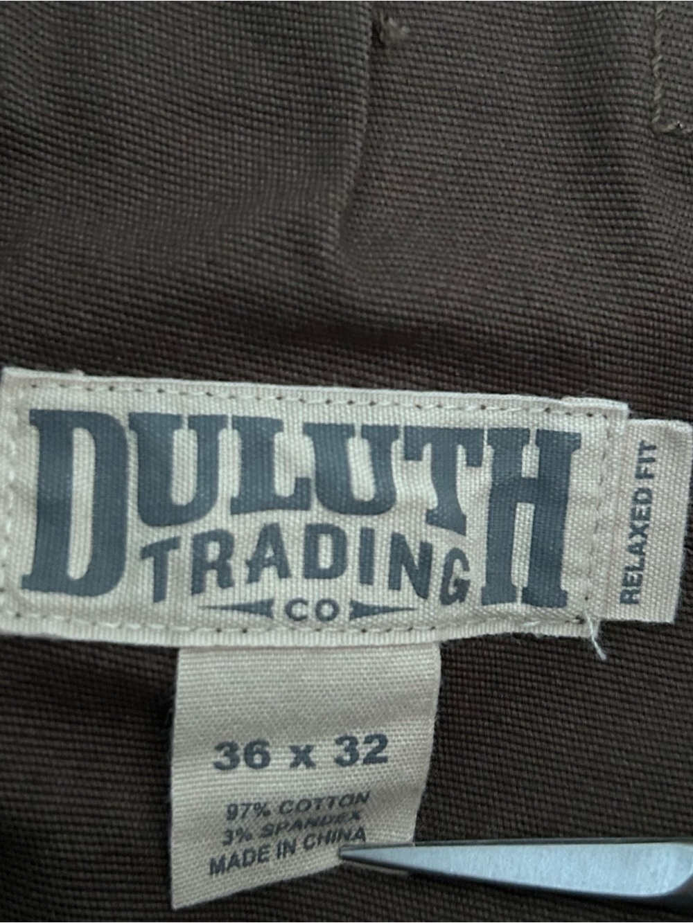 Duluth Trading Flex Fire Hose Cargo Pants Mens 36 X 32 Camo Relaxed Fit Workwear - Picture 4 of 9